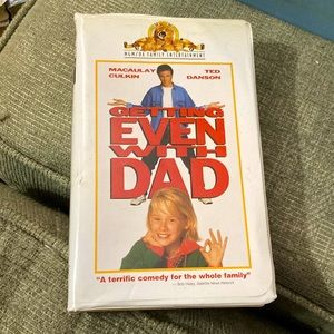 Getting Even With Dad vcr tape